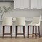 Manhattan Comfort Shubert Barstool in Ivory - Set of 3 3-BS019-IV - alternate 1